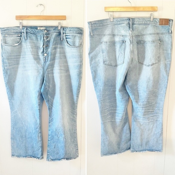 Madewell Cali Demi-Boot Jeans in Dory Wash: Comfort Stretch Edition Plus 37 - Picture 7 of 12